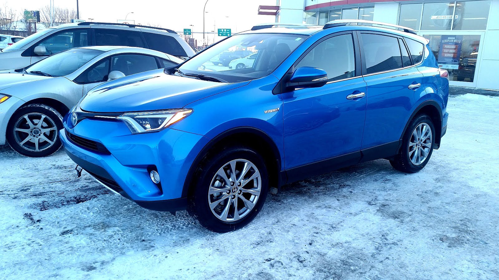 Toyota RAV4 EV Blue Blue Choices