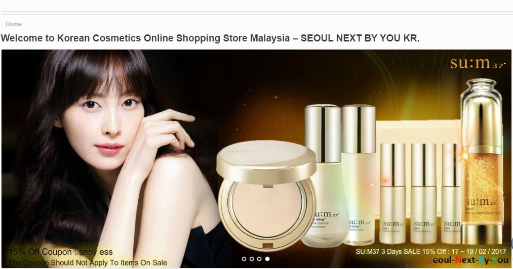 Seoul Next By You ! ! ! Korean Cosmetic Online Malaysia Korean Girls' Shop