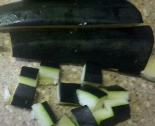 what to do with zucchini, big zucchini from garden, dehydrating zucchini, dehydrating zucchini cubes