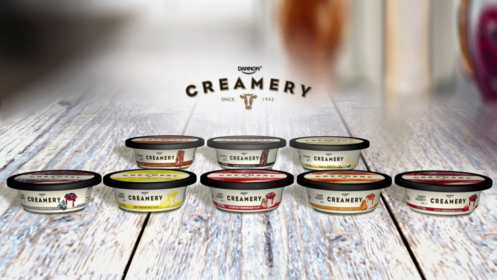 News New Dannon Creamery Dairy Desserts