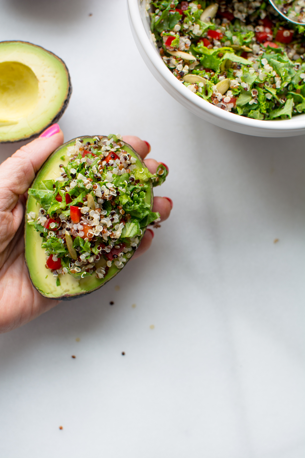 Quinoa Stuffed Avocados Simply So Good