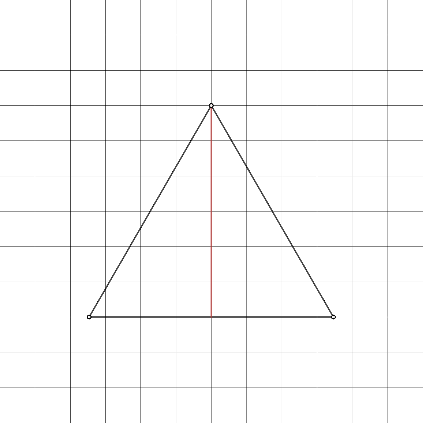 Matematik med Desmos Equilateral Triangle