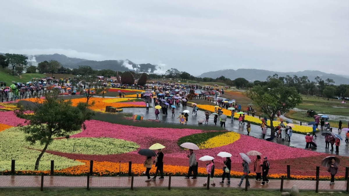 2017台中國際花毯節活動今(7)日圓滿落幕。