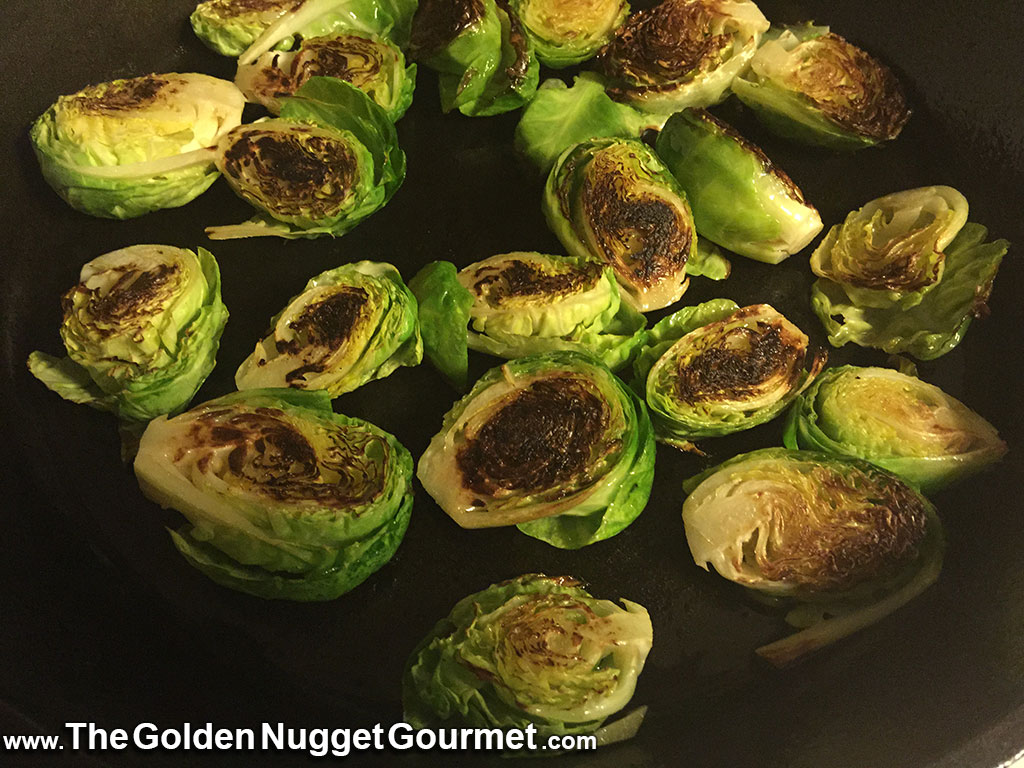 NY Times Seared Brussels Sprouts