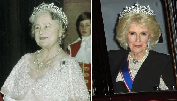 Queen Mother Elizabeth Duchess Camilla tiara