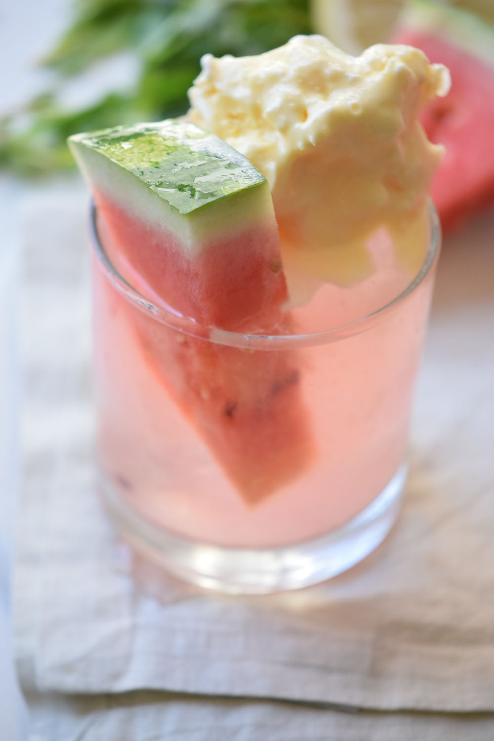 Watermelon Vanilla Floats