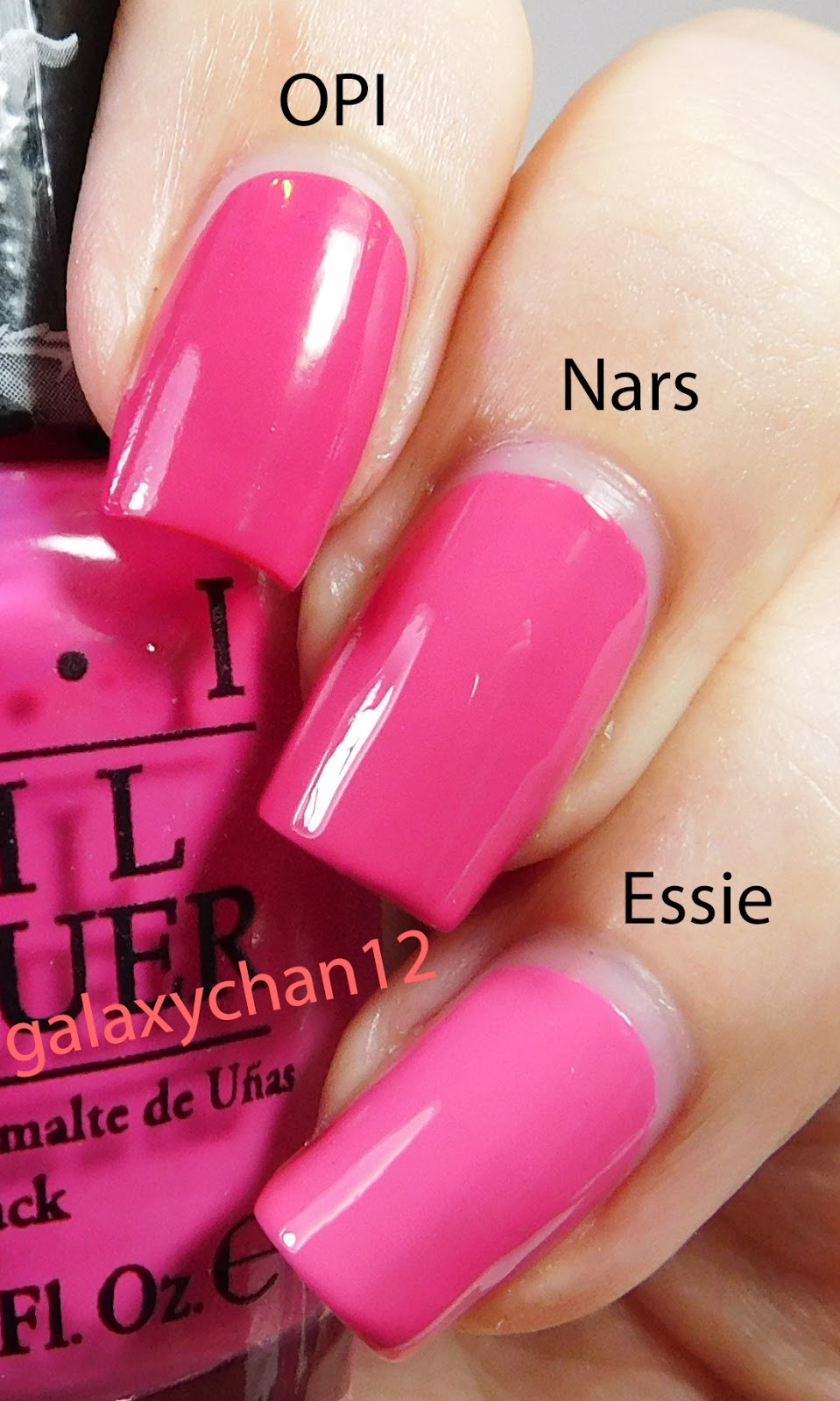 Miss Galaxy Nails & Beauty: Dupe/Comparison: Nars 