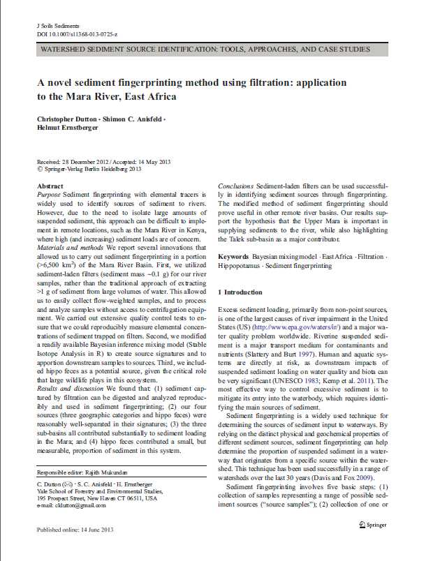 Thesis sediment fingerprinting 03 picture