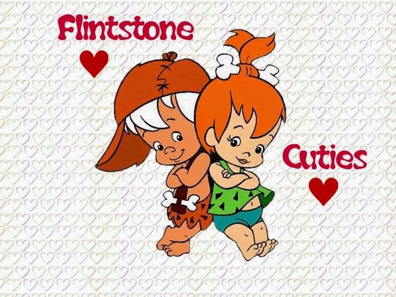 The Flintstones Free Printable Invitations, Backgrounds or Cards.
