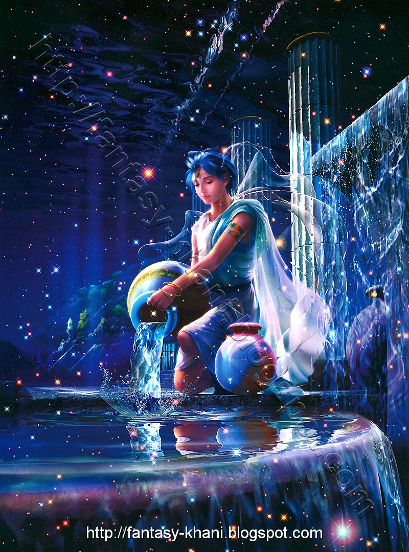 Fantasy Art Gallery Horoscope Aquarius