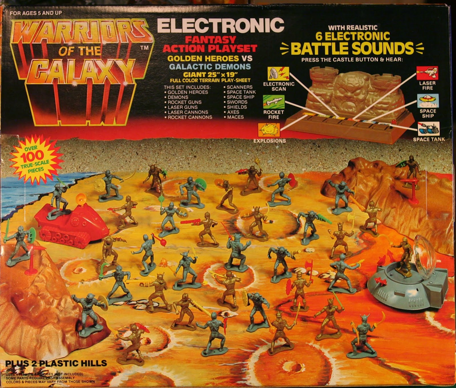 Fantasy Toy Soldiers 23 1980s Fantasy Playsets Ranked by Rarity