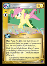 My Little Pony Fluttershy, Growing Up Marks in Time CCG Card
