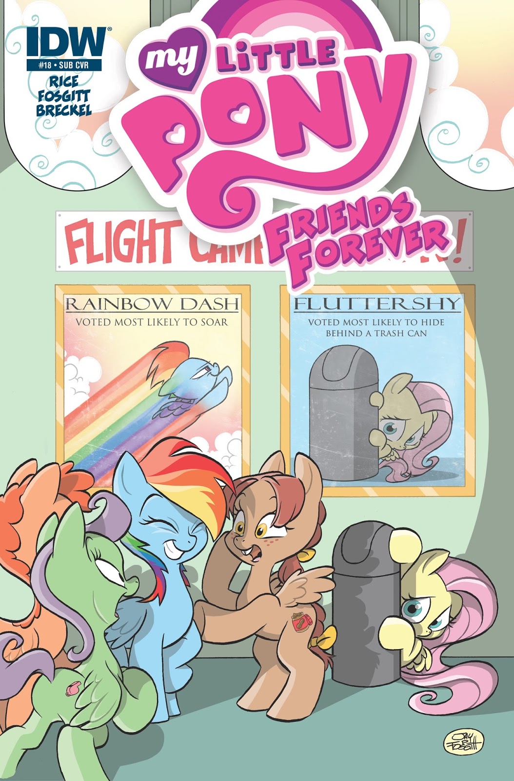 Equestria Daily - MLP Stuff!: Friends Forever #18 Three Page