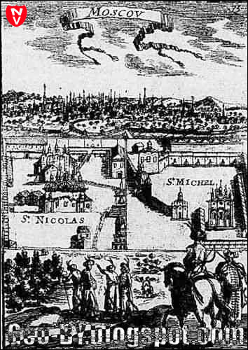 Москва на гравюре 1683 года