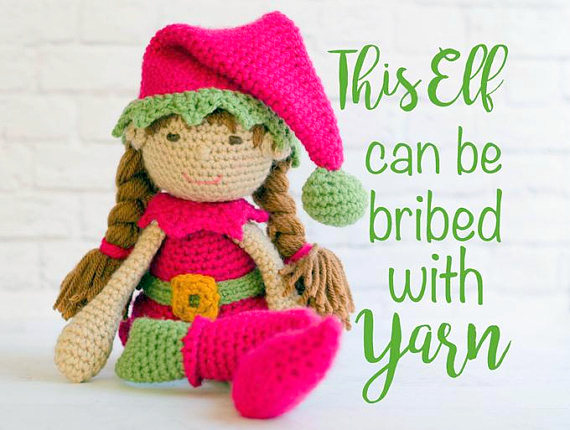 Christmas elf Crochet pattern