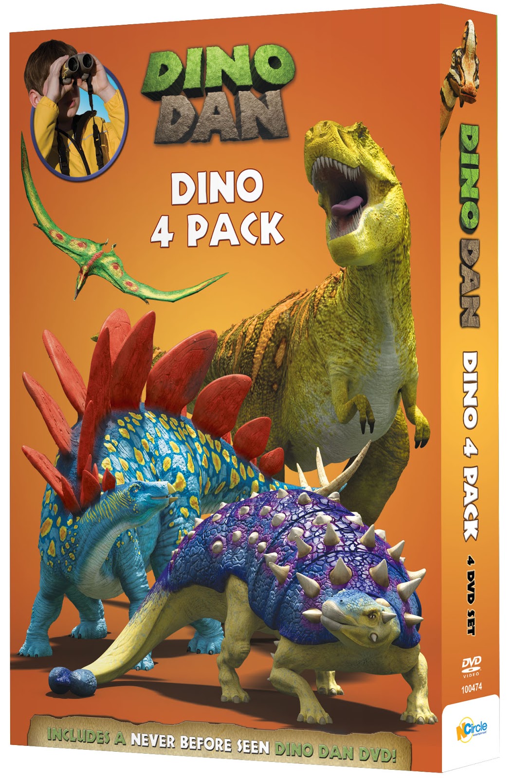 New Age Mama Allnew DINO DAN DVD 4Pack Giveaway