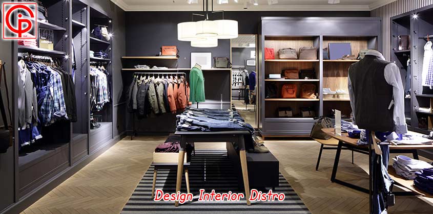 Desain Interior Distro Kecil