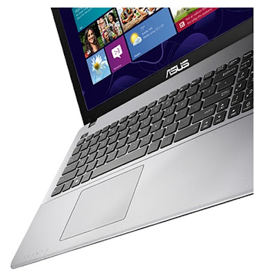 Asus X550DP keyboard touchpad design