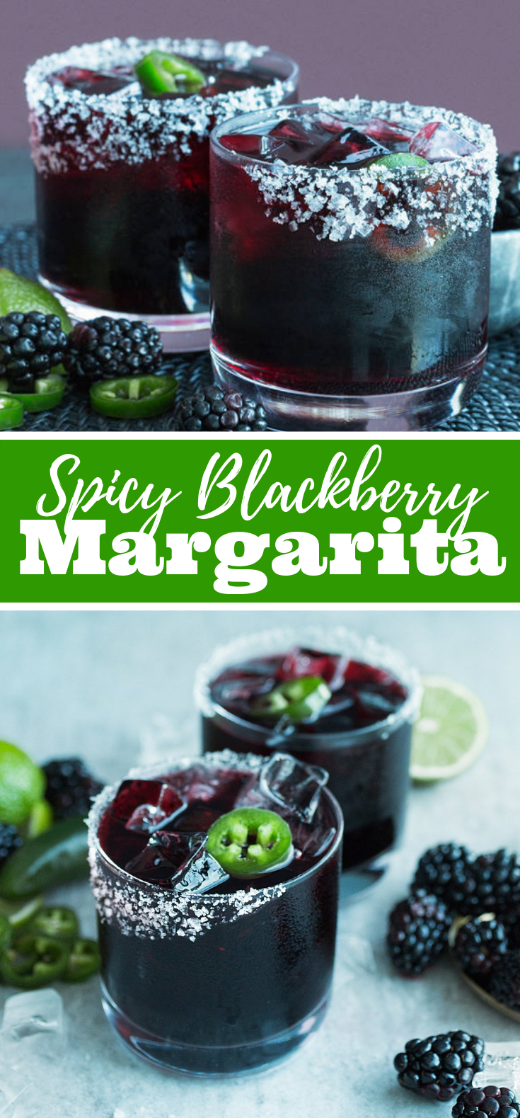 Spicy Blackberry Margarita #drink #recipes Spicy Blackberry Margarita #drink #recipes