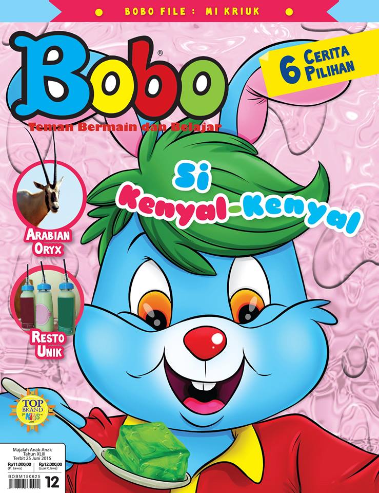 Rurirawati: Cernak di Majalah Bobo Edisi 12 tahun 2015 