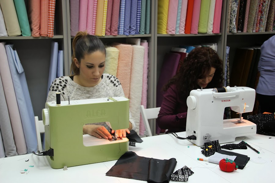 Clases de costura madrid. Aprender a coser