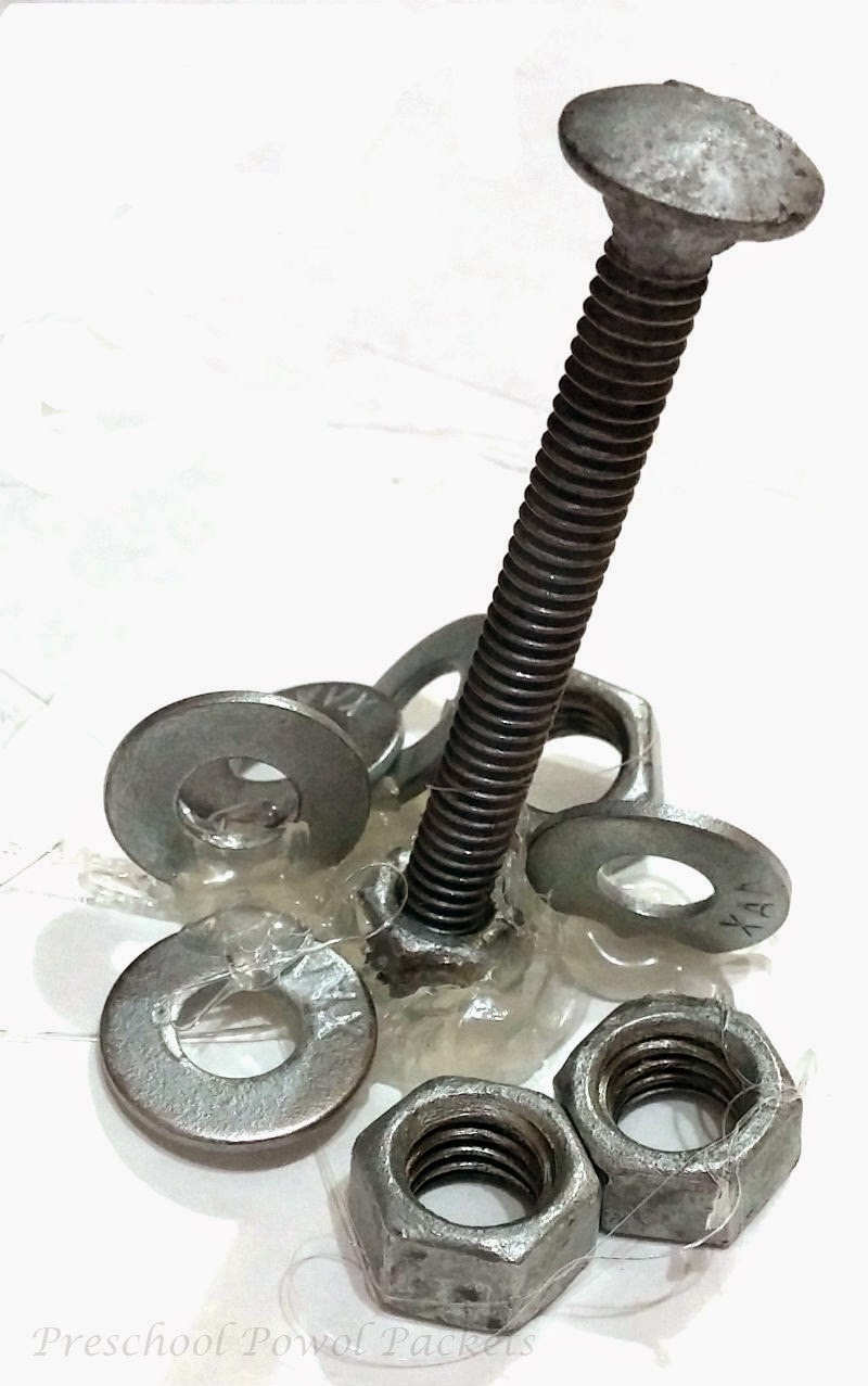 Nuts & Bolts Sculptures Preschool Powol Packets