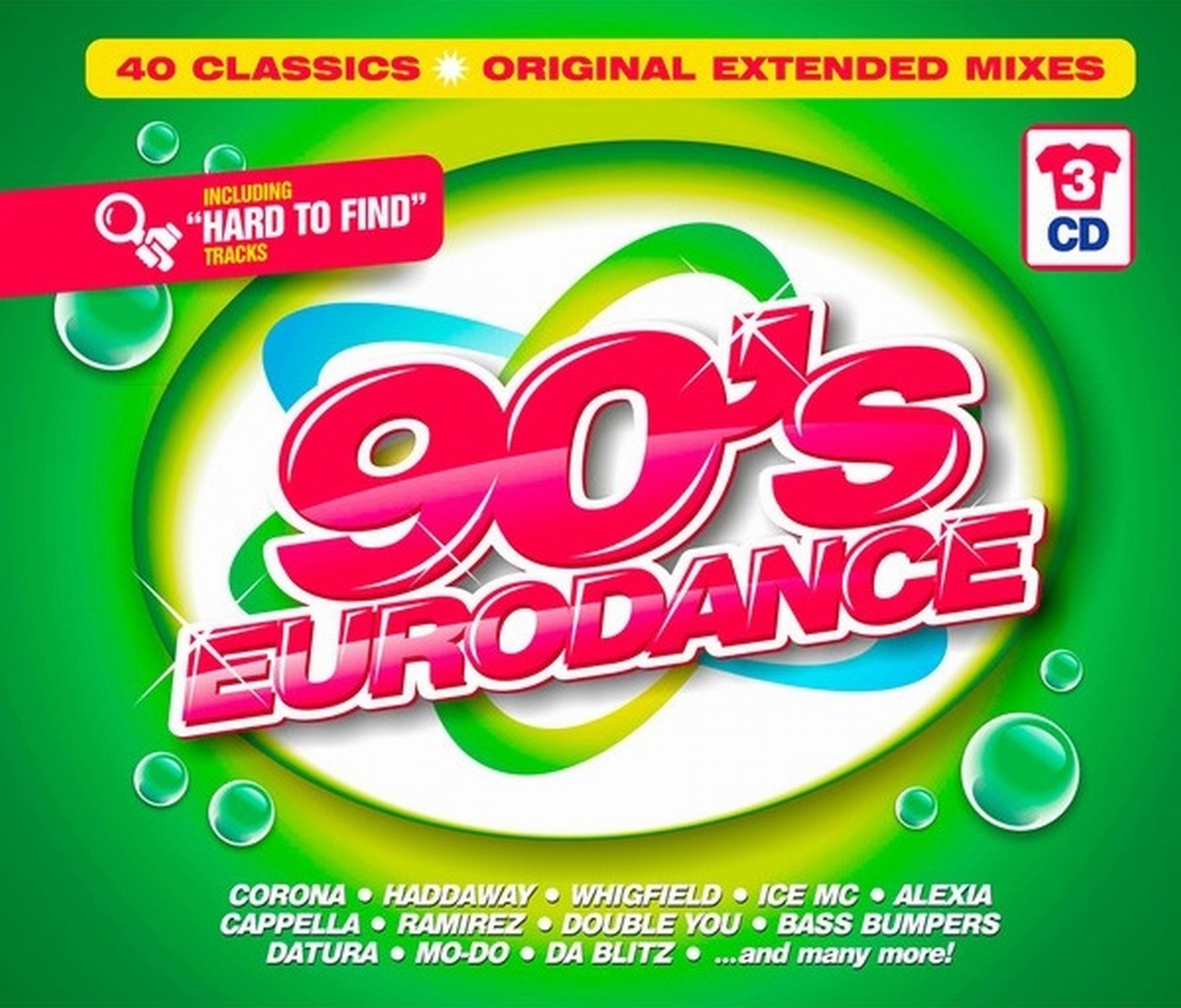 90's Eurodance (3CD Compilation) - 2013