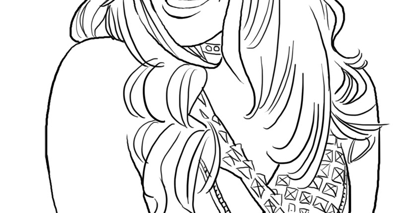 Coloriage Chica Vampiro A Colorier