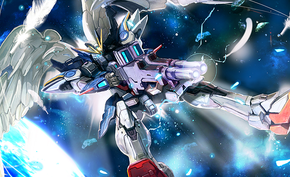 Wing Gundam Zero Custom Wallpaper By Longai Gundam Kits Collection News And Reviews