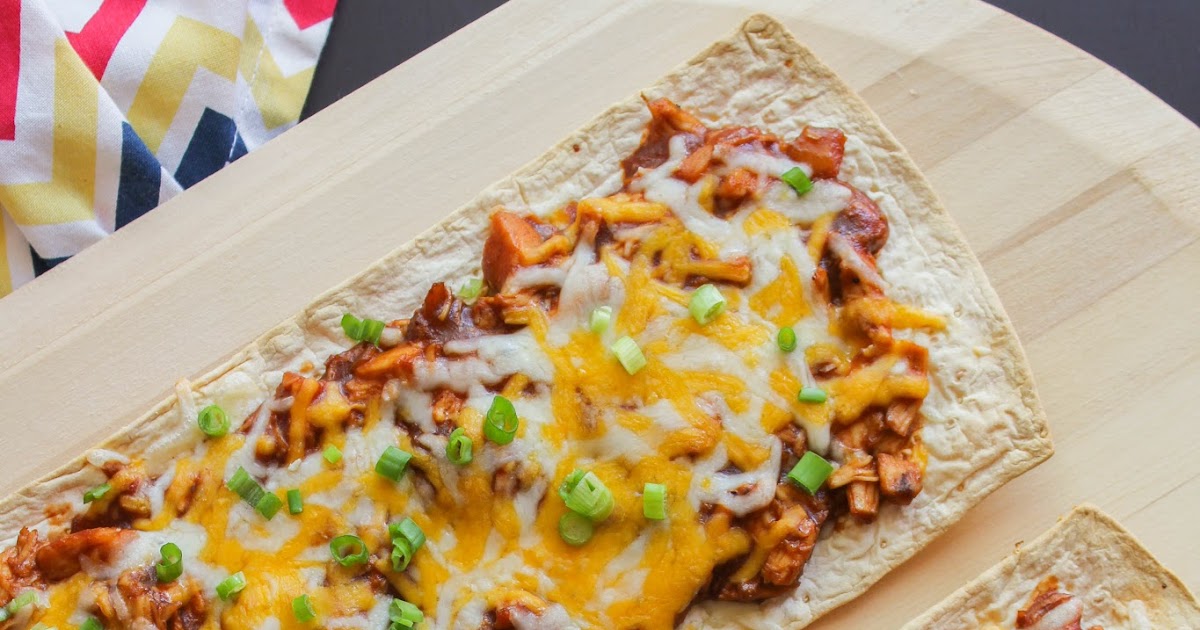 BBQ Chicken Flatbread Pizzas