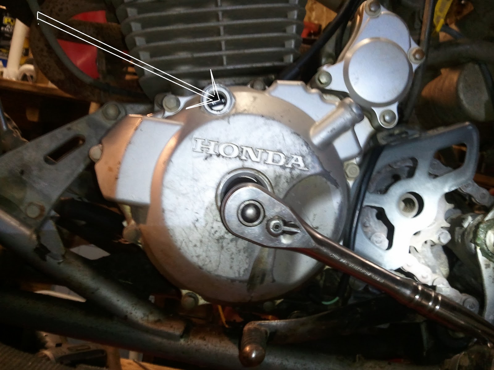 A Man of Means Adjusting Valves On a TRX400ex