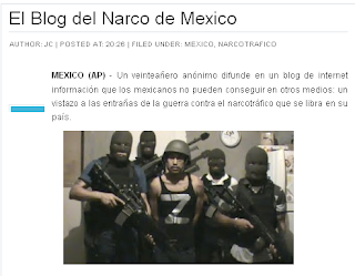Block del Narco de Mexico