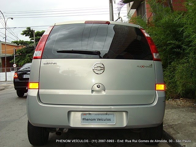 Chevrolet Meriva 2005 traseira