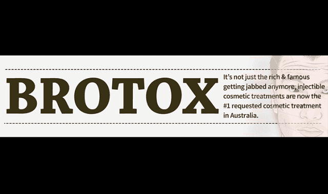 Image: Brotox - More Australian Men Turning to Brotox