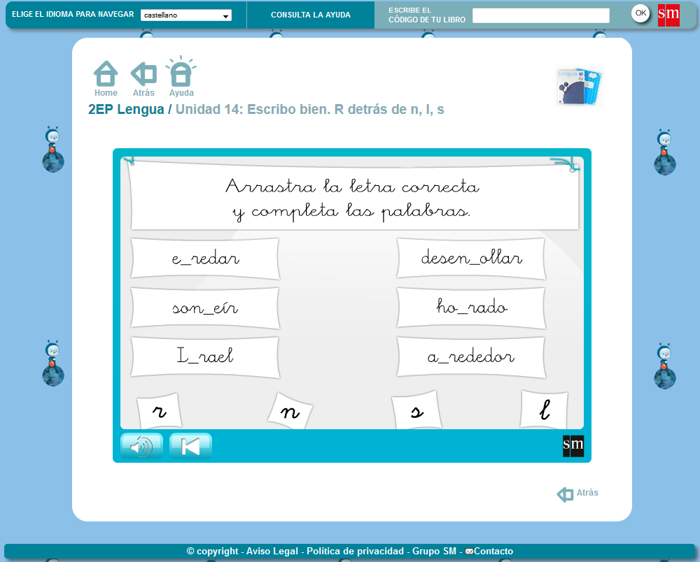 Blog de Segundo A del Colegio Carlos Tercero: Palabras con r suave