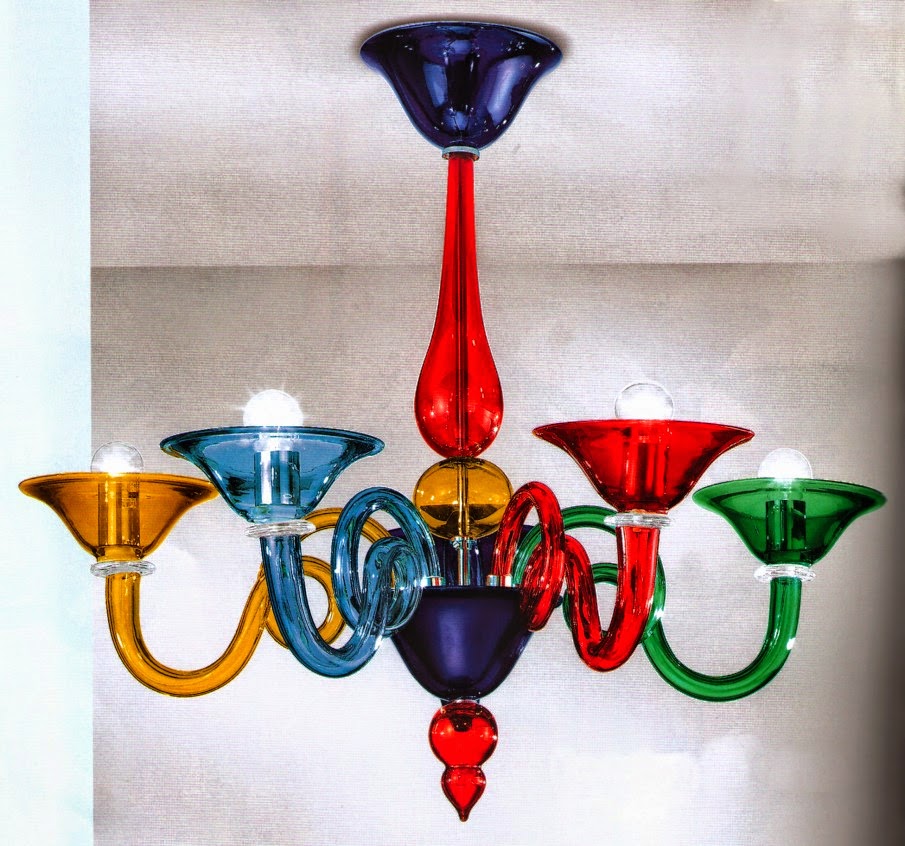 Lucicastiglione fabbrica lampadari: lampadari moderni in vetro di ... Lampadari moderni murano