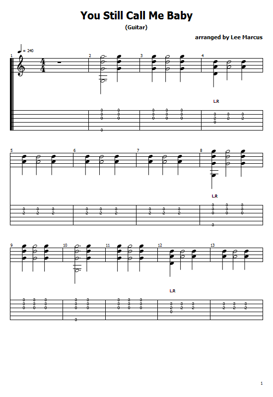 You Still Call Me Baby Tabs Barry Abernathy. How To Play You Still Call Me Baby  On Guitar Sheet Online 