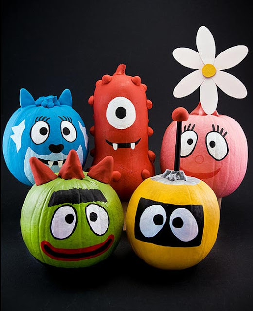 Funny Pumpkin Painted Design Ideas Crafts And Arts Ideas Pumpkin Painting12