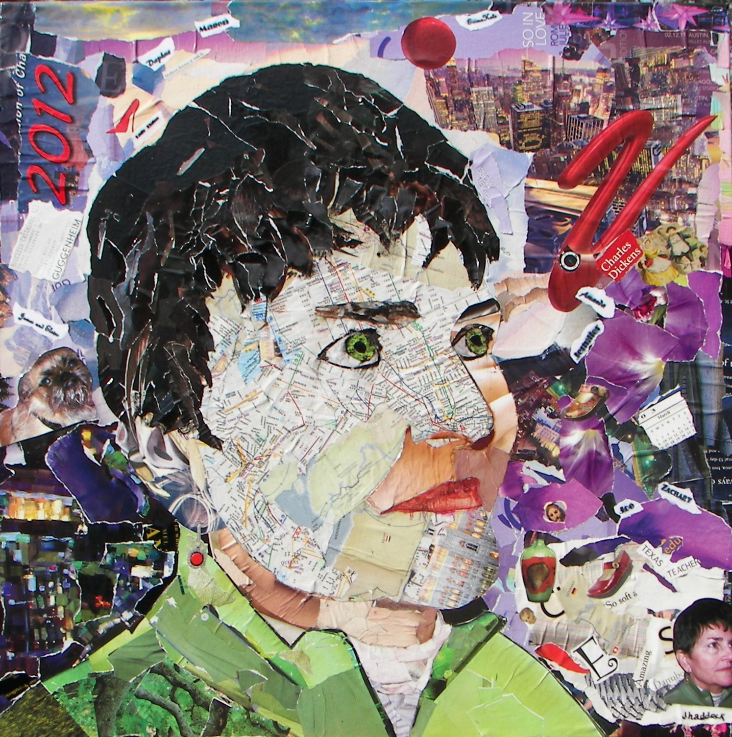 Recycled art history picture