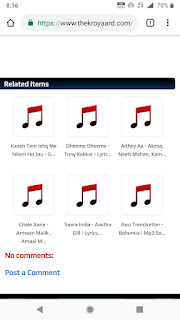 Show Related Posts or Items thumbnail