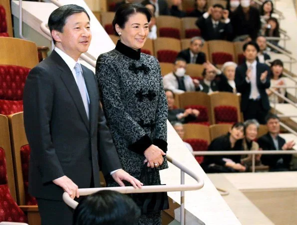 Crown Prince Naruhito and Crown Princess Masako watched performance of Boston Symphony Orchestra