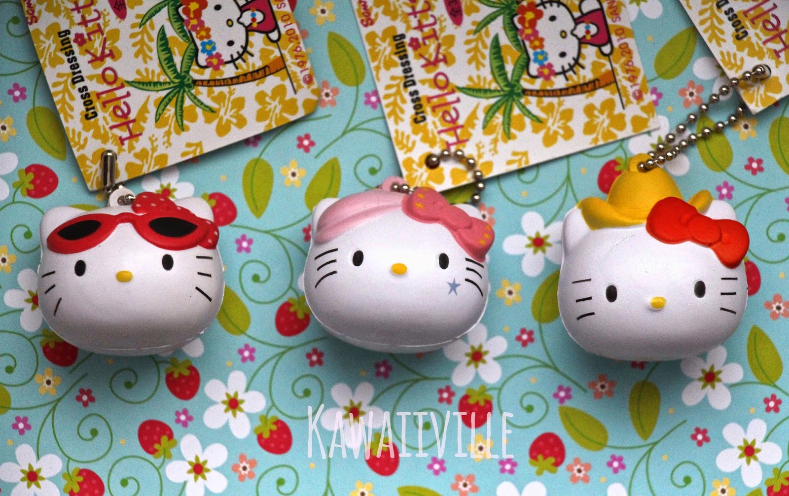Marshmallow Pandas Hello Kitty Head Squishies for sale!