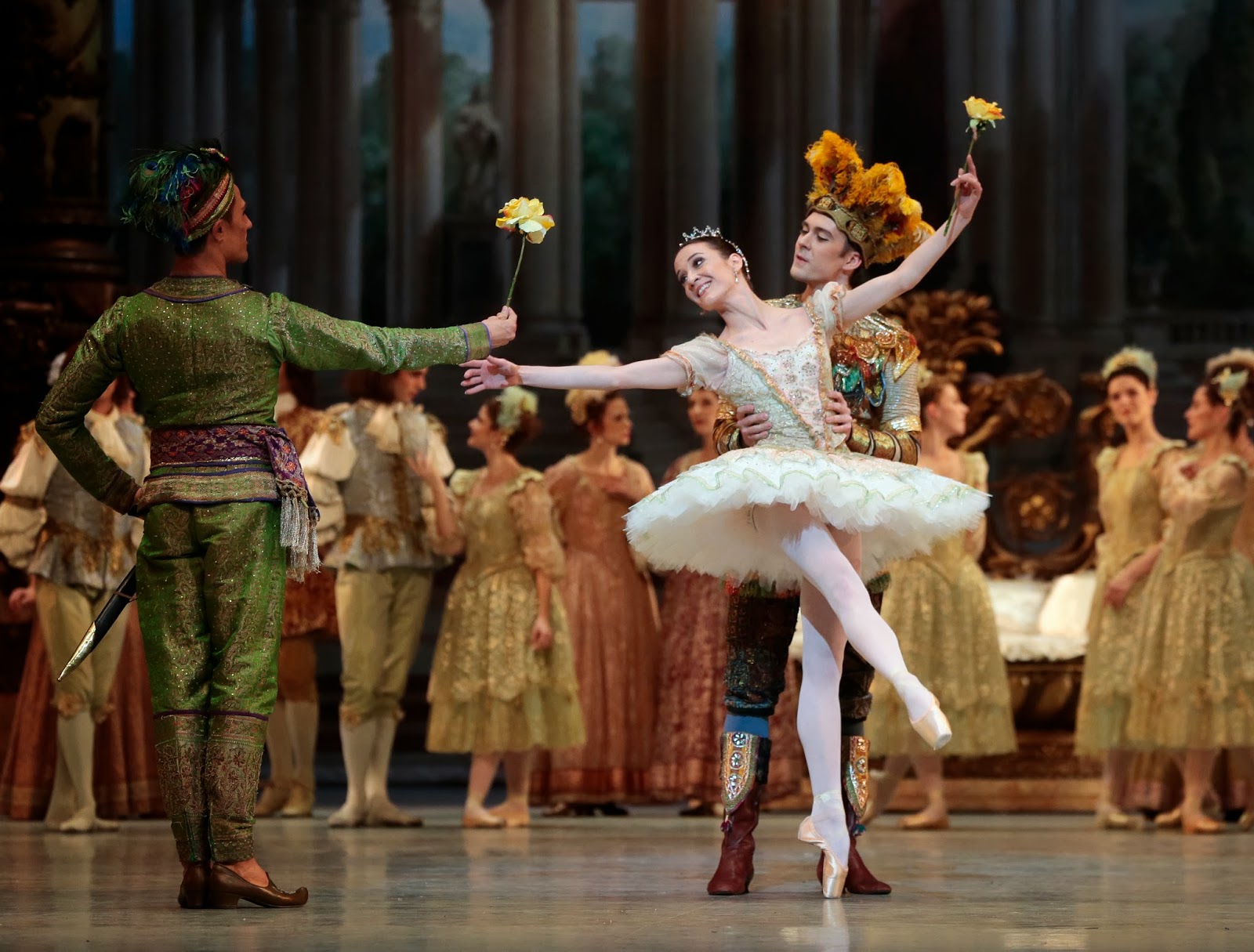 Paris Sleeping Beauty Dress Rehearsal by Ballet Dancers Images