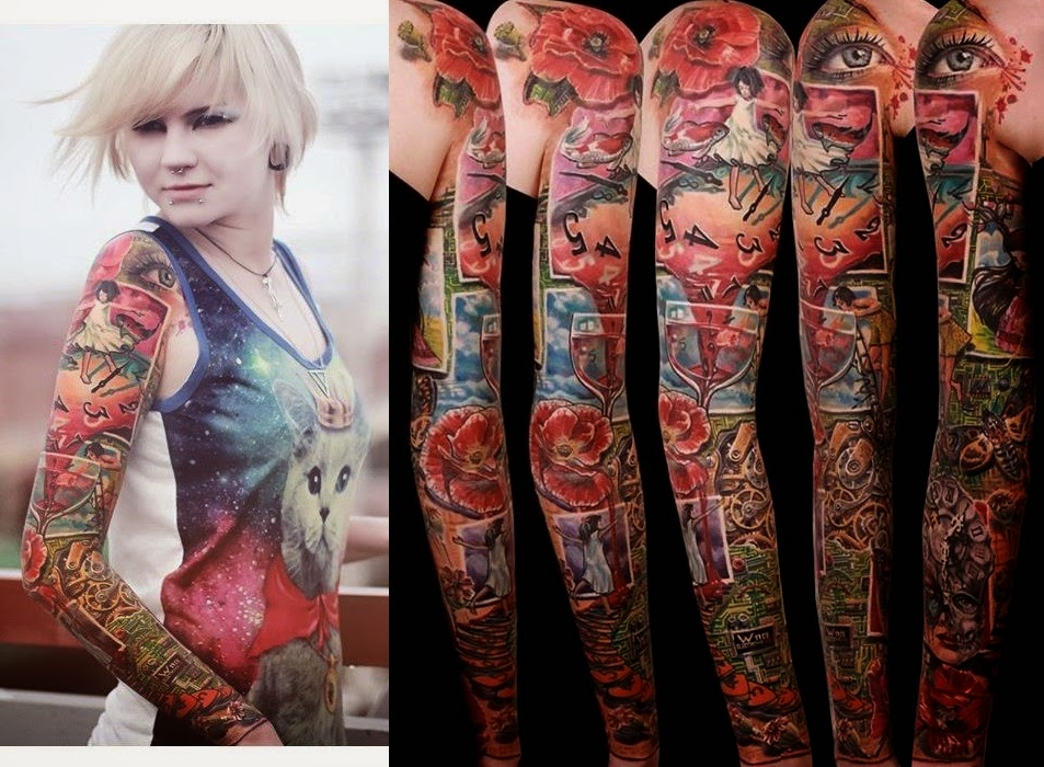 819244 503198383054965 2130059016 o - Najpiękniejsze tatuaże: kobiece rękawy