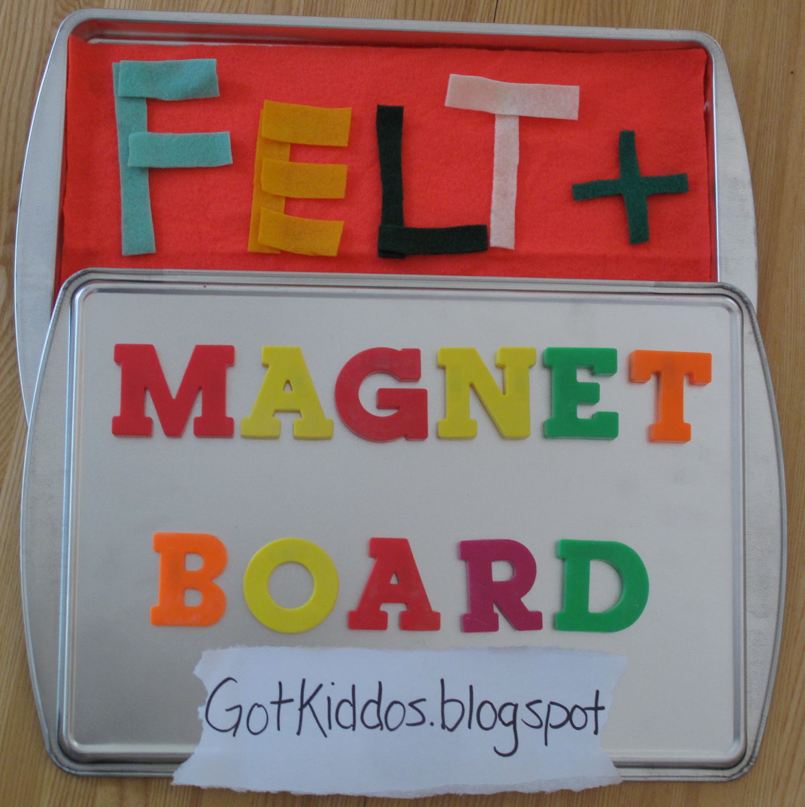 Got Kiddos? Easy as 123 DIY Felt & Board
