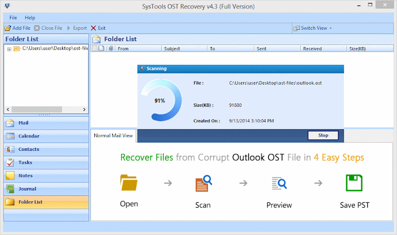 Best OST Recovery Tool to Recover Corrupted OST File : eAskme