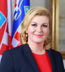 Presidenta de Croacia Kolinda Grabar-Kitarovic