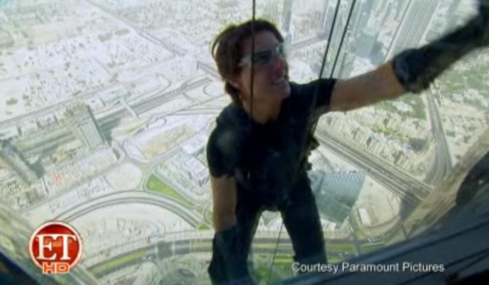 Tom Cruise Burj Khalifa Behind The Scenes Tom Cruise Climbs the World's Tallest Building 'Burj Khalifa' ~ Mind