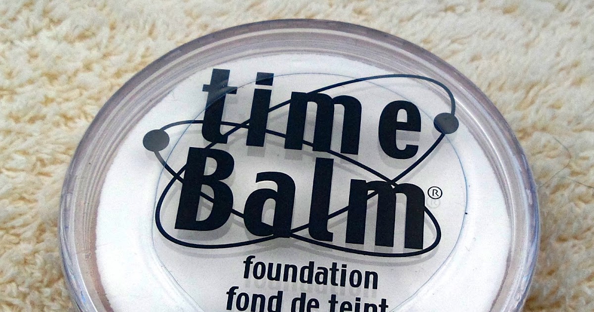 J'adore les cosmétiques Beauty Blog THEBALM TIME BALM FOUNDATION