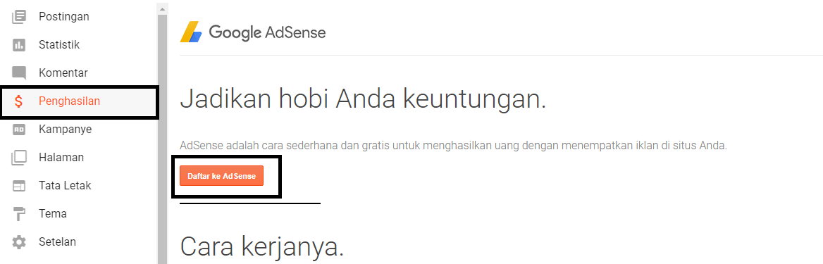 Panduan Lengkap Mendaftarkan Blog Hosted di Google AdSense: Raih Pendapatan dari Konten Anda